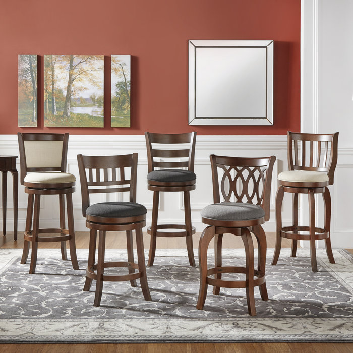 Three Posts™ Swivel Bar & Counter Stool & Reviews Wayfair